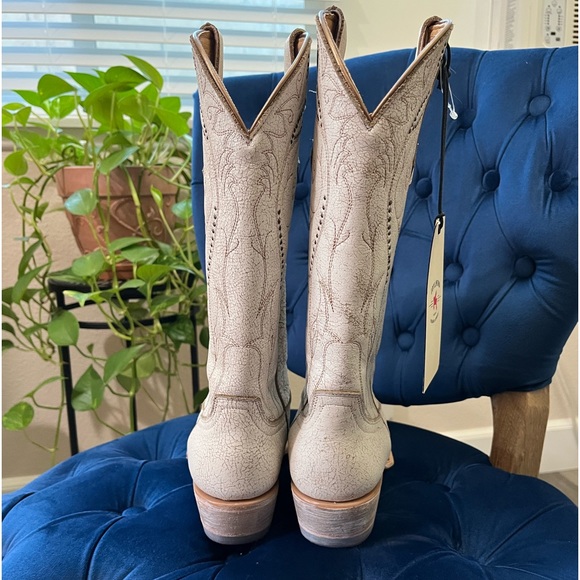 🤠 IDYLLWIND SWEET TEA CRACKLE TALL WESTERN BOOTS-SNIP TOE ( 7 ) - Picture 6 of 9